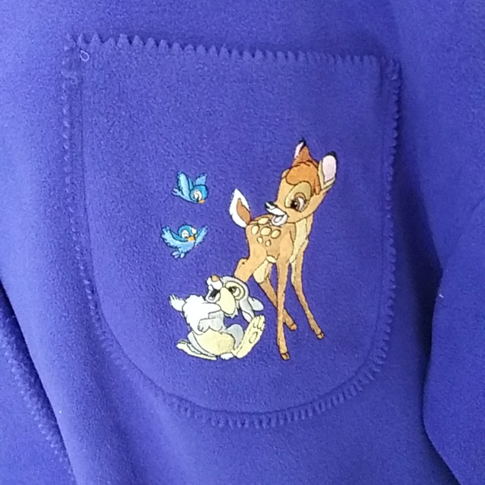 Vintage Disney catalog fleece tunic top, GUC